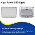 LED Camping Tent Light Rechargeable Waterproof Hanging Lamp