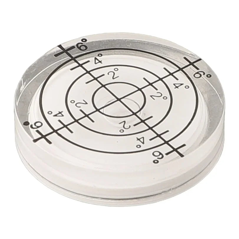 32x7mm Round Bullseye Bubble Spirit Level – High Precision