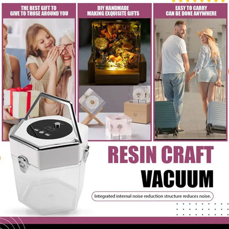 Resin Bubble Remover Pro 2L Vacuum Chamber Digital Display