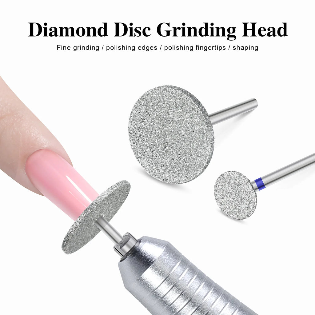 Diamond Electric Nail Drill Bit – Cuticle Cutter & Polisher