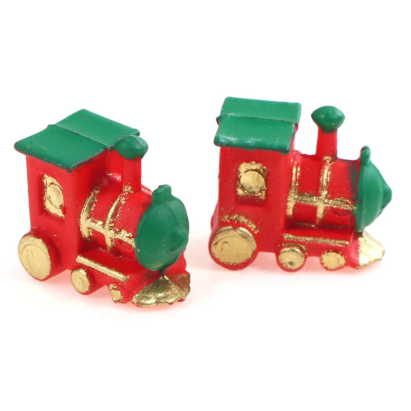 1:12 Dollhouse Miniature Train Model Decor Accessory