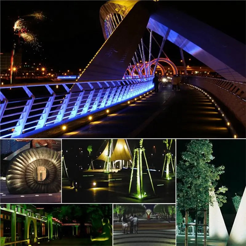 30W COB LED Underground Light IP67 Waterproof Garden Spotlight