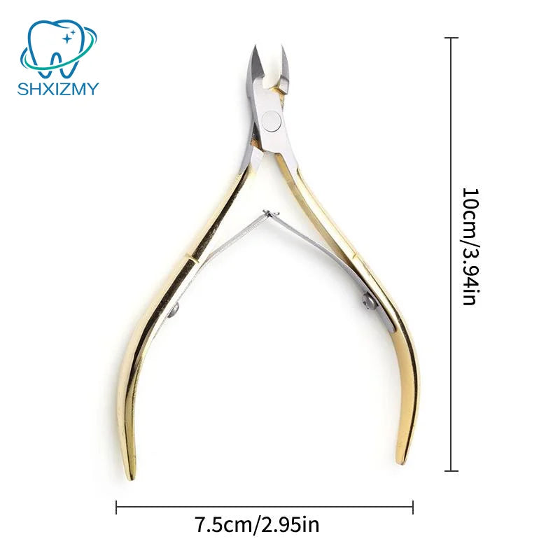 Stainless Steel Cuticle Nipper – Nail Manicure & Pedicure Trimmer