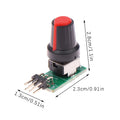 Mini ESC Servo Tester 3-8V PWM Signal RC Aircraft Models