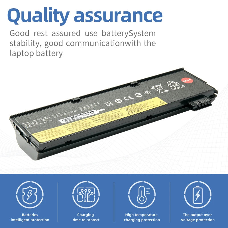 SUOZHAN 72Wh Battery for Lenovo ThinkPad T470 T480 T570 T580