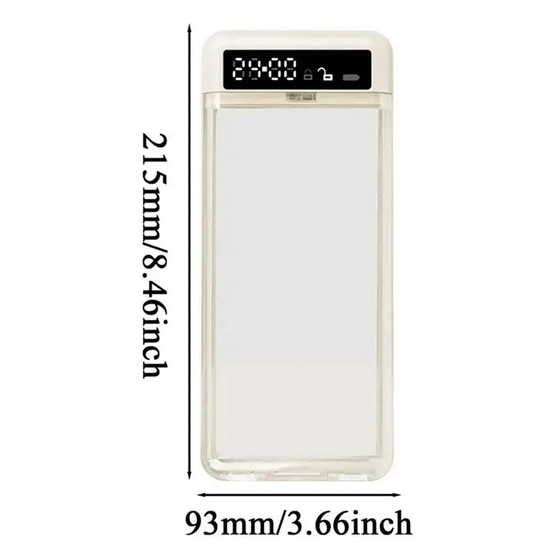 Phone Lock Box with LCD Timer – Self-Discipline Screen Tool