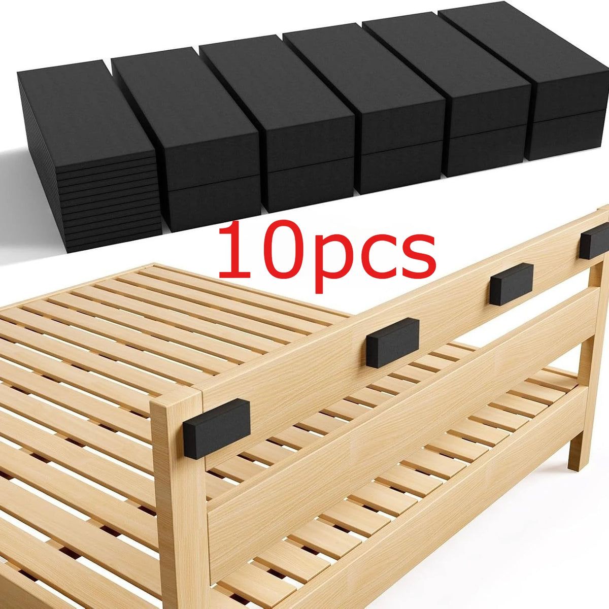 10-Pack High-Density Foam Wall Protectors for Furniture