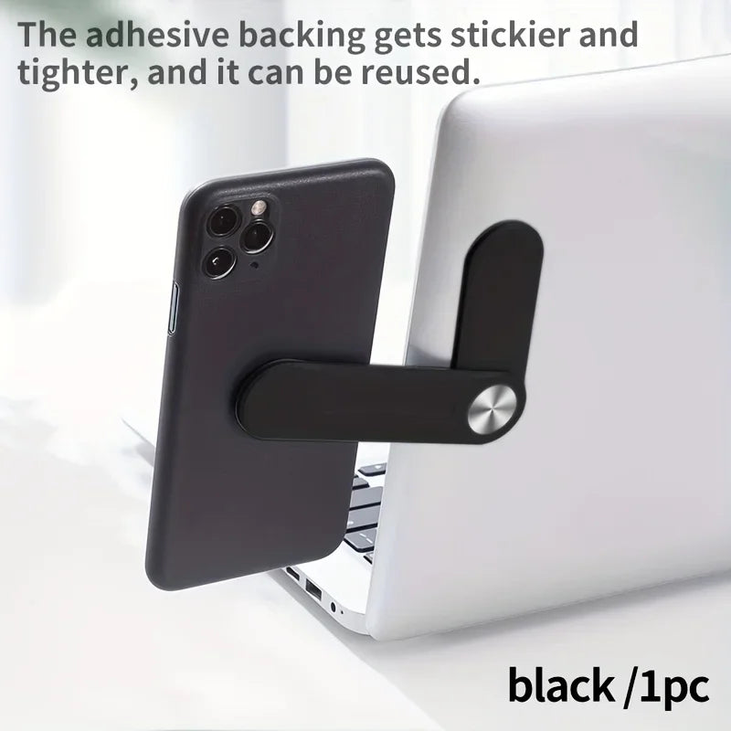 Magnetic Folding Phone Stand Laptop Side Mount Dual Screen