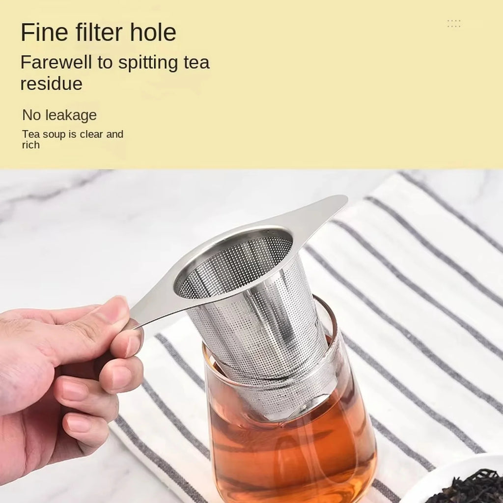 304 Stainless Steel Double Ear Tea Infuser & Strainer