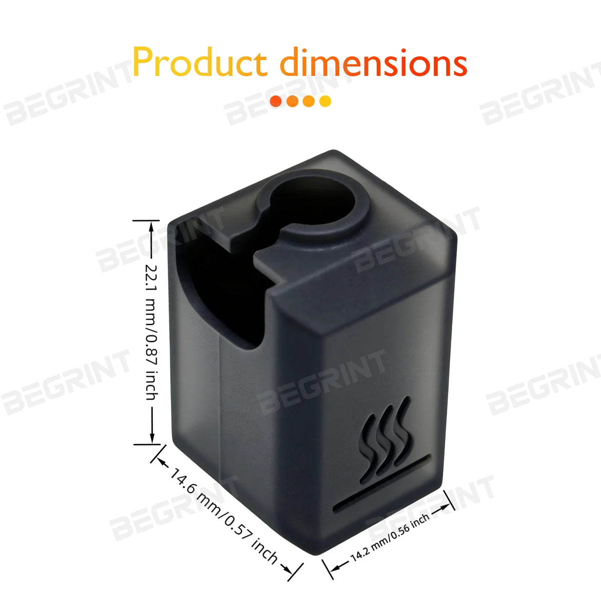 Silicone Hotend Sock for Snapmaker U1 3D Printer | 1–12 Pack