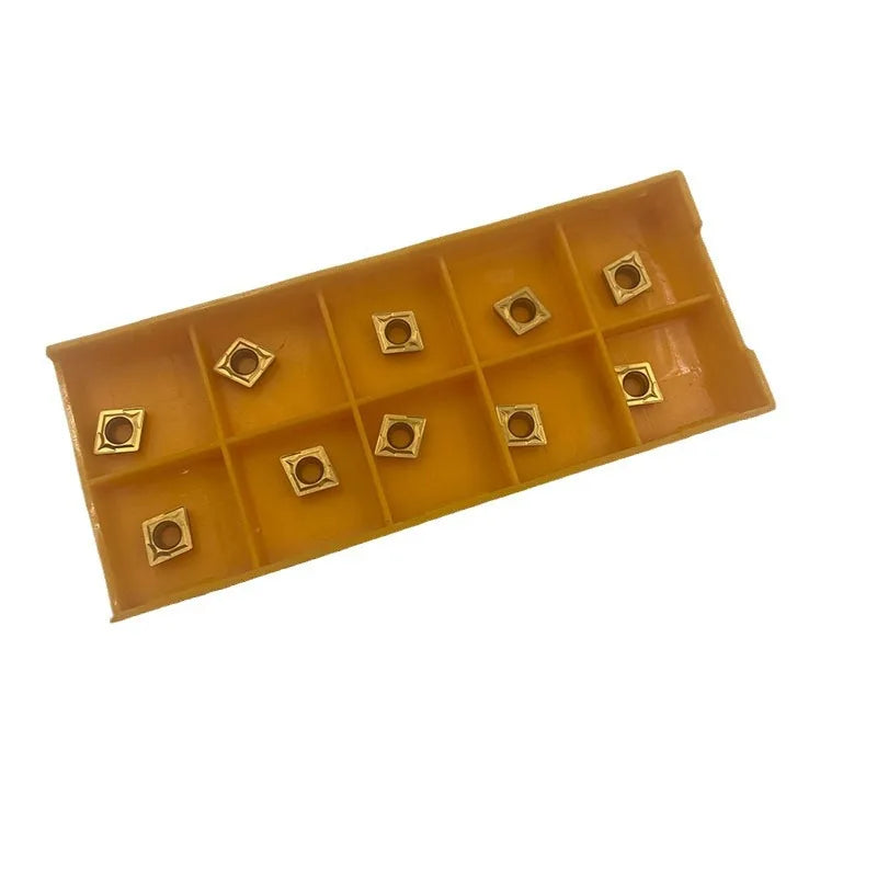 10-Pack CCMT09T308 Carbide Inserts CNC Metal Turning Tools