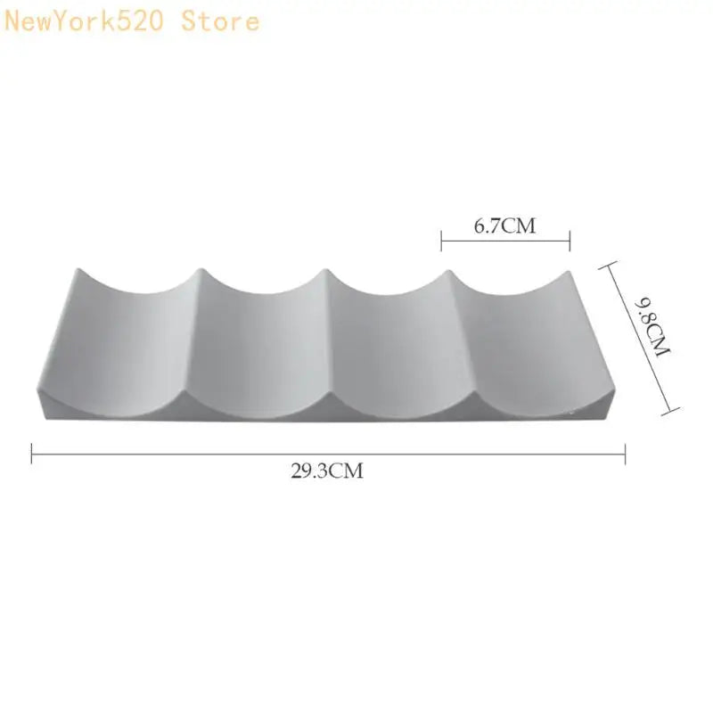 Stackable Plastic Wine & Bottle Rack Fridge Organizer