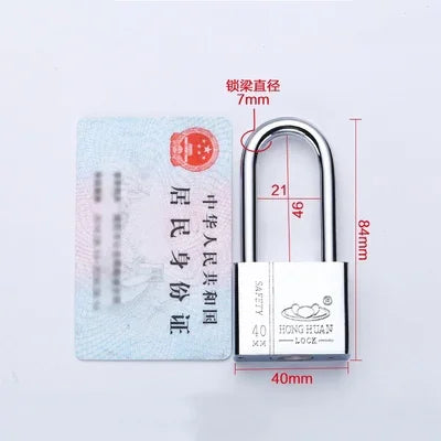 Waterproof Rust-Proof Keyed Padlock – Tamper-Proof Beam Lock