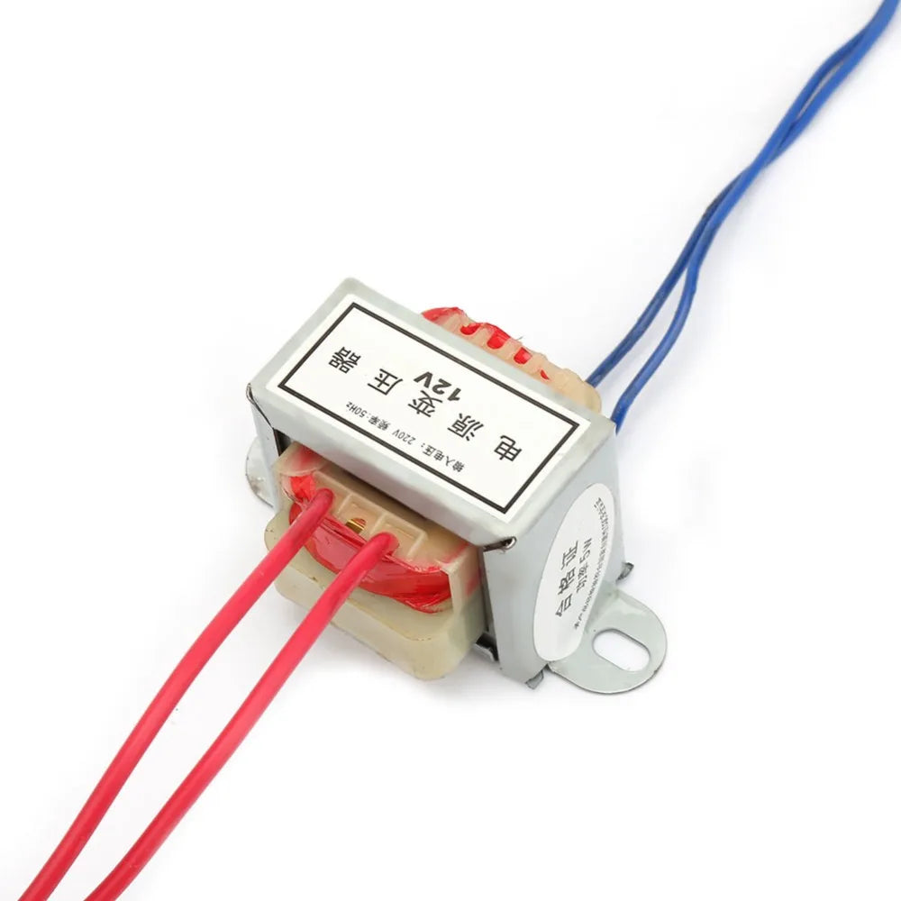 AC 220V to 12V/24V Power Transformer 5W EI Core Copper Wire