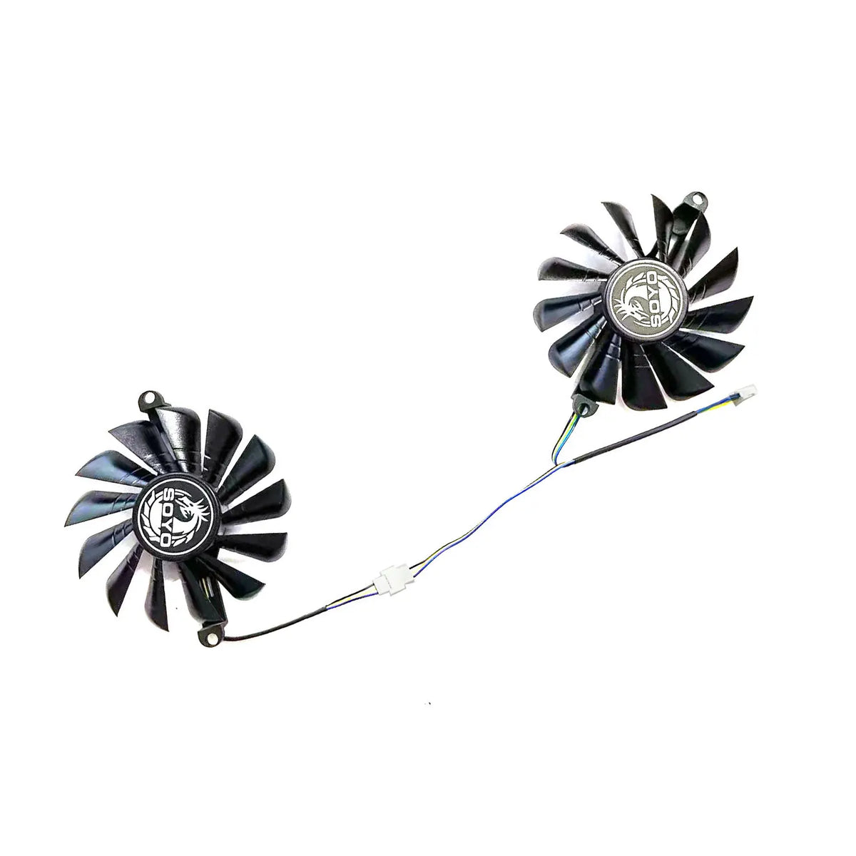 SOYO RX 580 85MM 4-Pin Dual GPU Replacement Cooling Fan