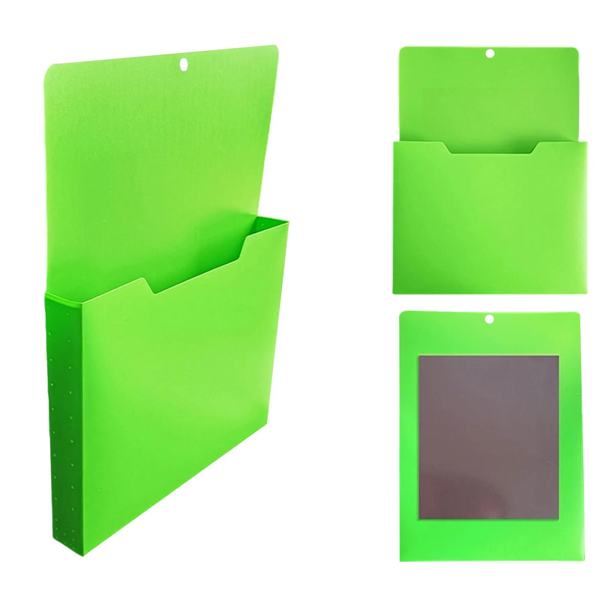 Colorful Magnetic Wall File Organizer – Hanging Folder Holder