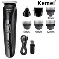 Kemei KM-1506 3-in-1 Electric Shaver & Hair Trimmer USB