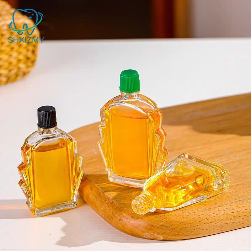 Mini Glass Vials with Lids – Leakproof Travel Oil Bottles