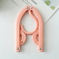 2-Pack Folding Travel Hangers – Portable Anti-Slip Plastic