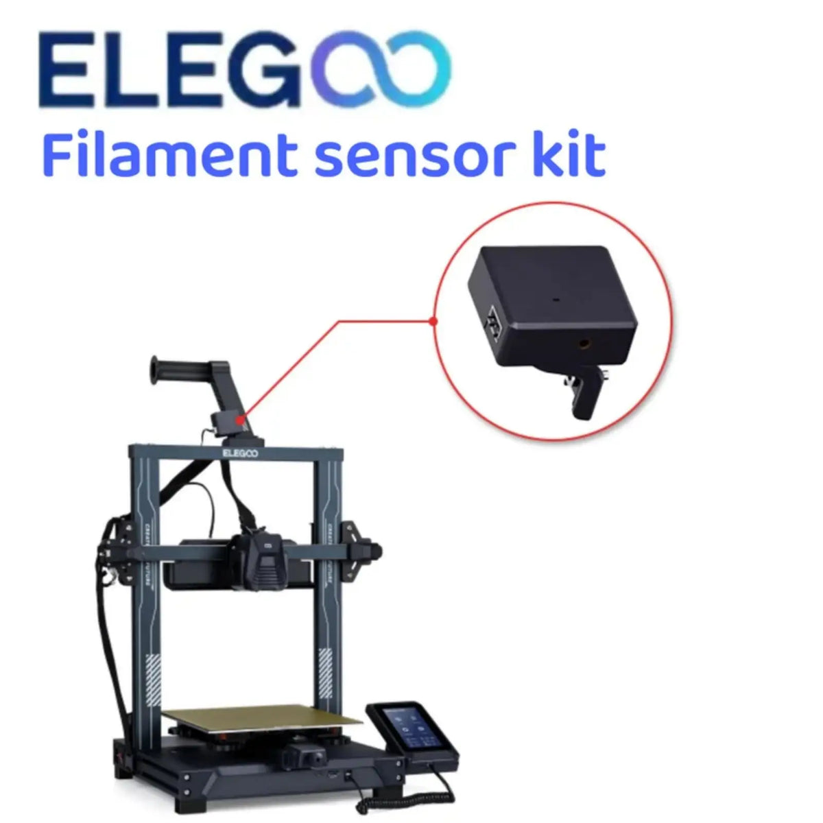 ELEGOO Filament Runout Sensor Kit – Neptune 3 & 4 3D Printer
