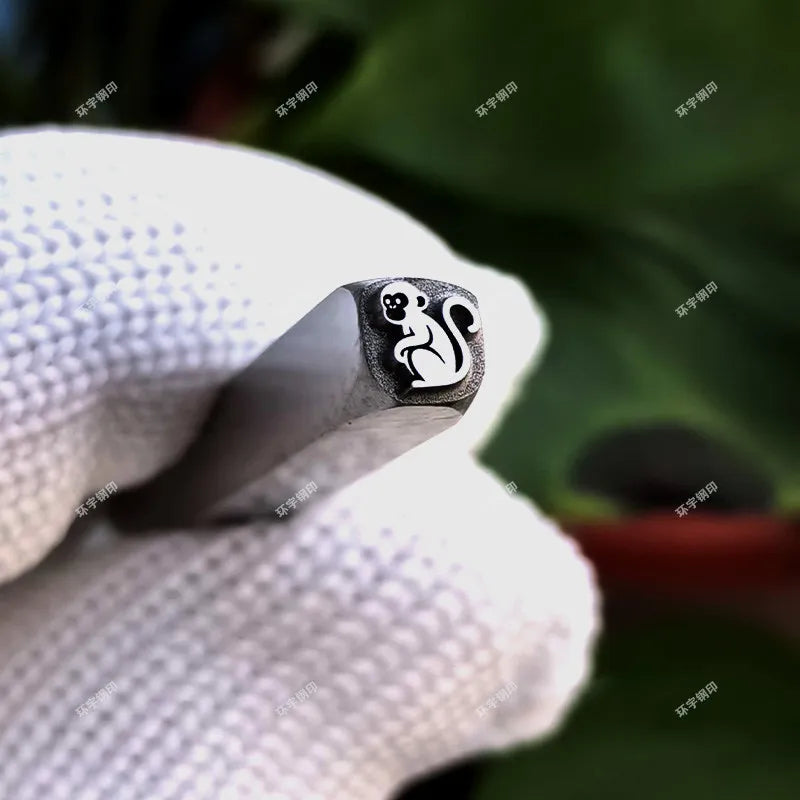 Zodiac Sign Steel Seal Engraving Tool – Custom Stamps
