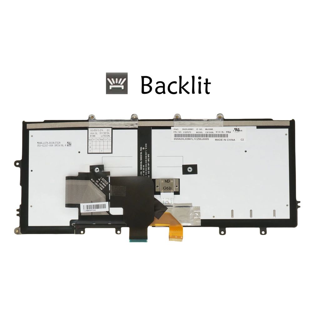 Backlit Keyboard for Lenovo ThinkPad X270 X260 X250 X240 X230S
