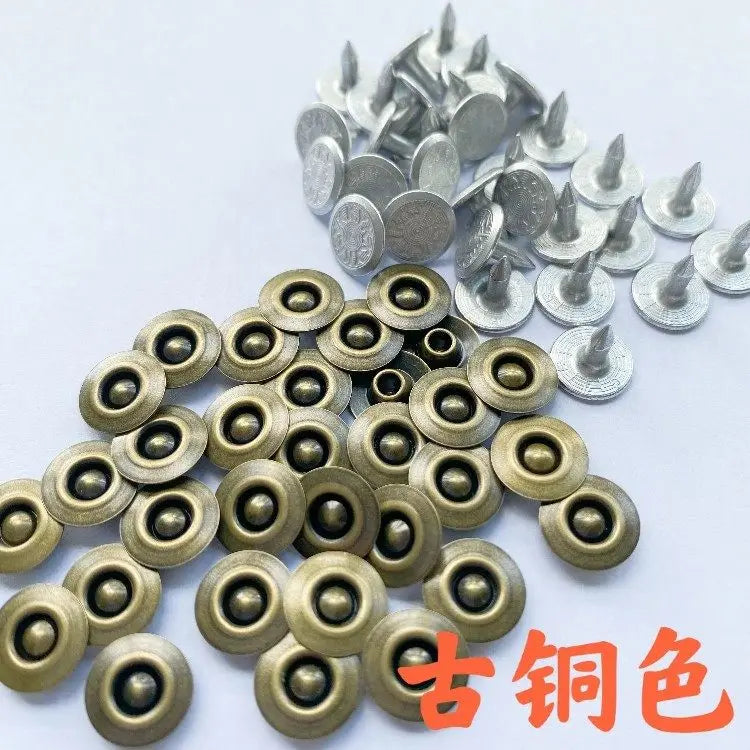 YKK RT42-15L All-Copper Rivets Bumping Nails 10 Sets