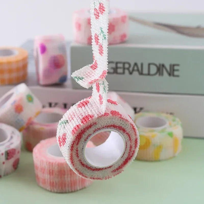 Flex Nail Finger Protection Tape Star Heart Wrap 3-5 Pcs