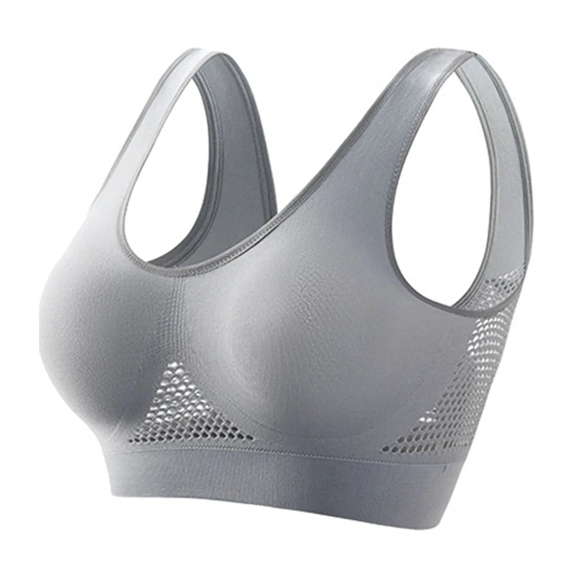 Women's Seamless Breathable Sports Bra – Removable Padded