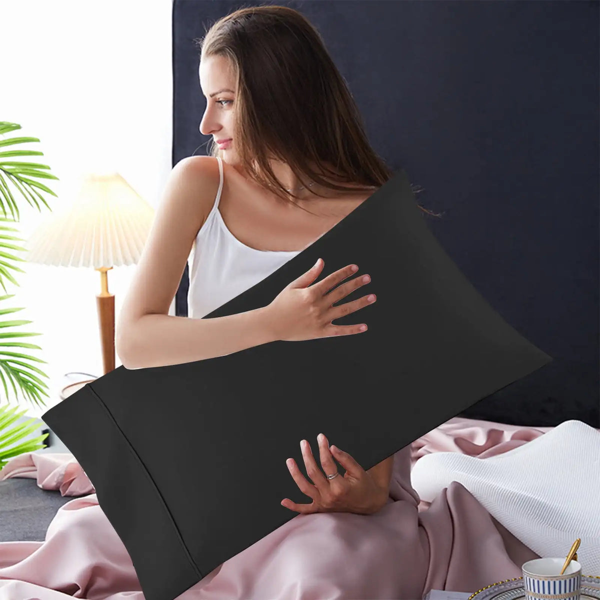 VIBE 20x36" Brushed Microfiber Pillowcases Set of 2 – Envelope