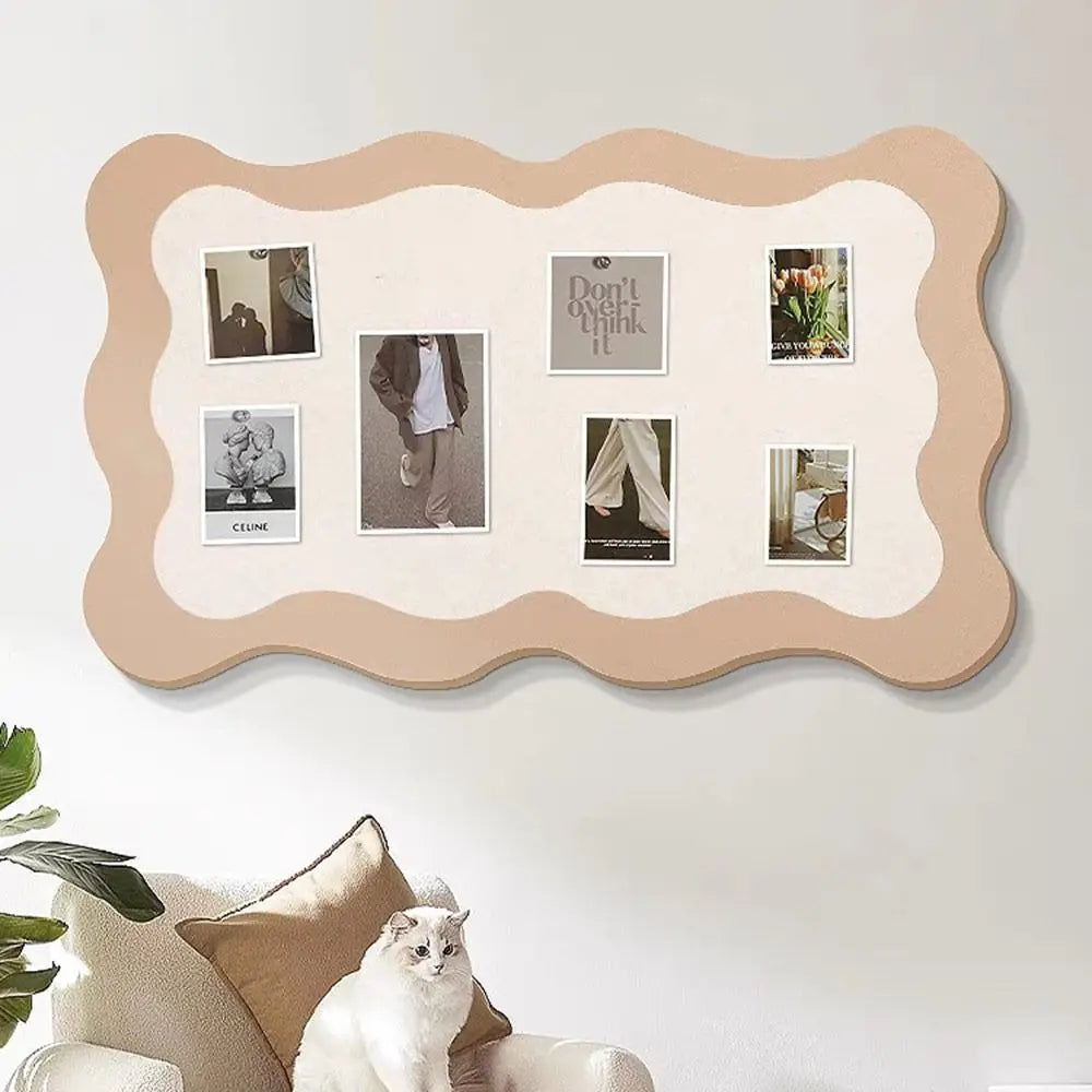 Self-Adhesive Felt Board Wall Sticker 60x40cm – No-Drill Display