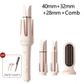 5-in-1 Auto Rotating Ceramic Hair Curler Wand Set