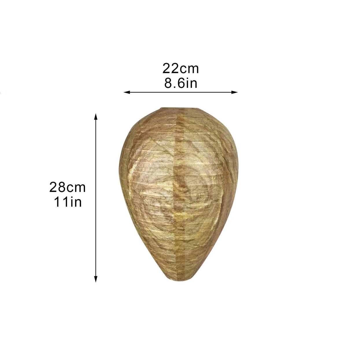 Hanging Wasp Nest Decoy – Waterproof Fake Beehive Deterrent