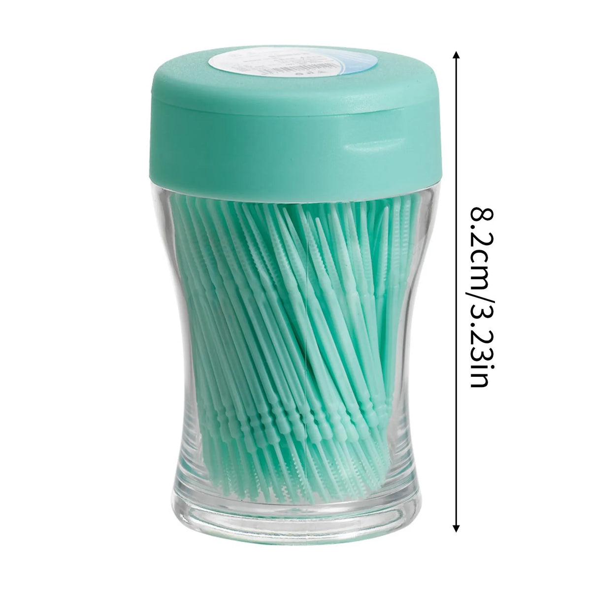 200pcs Double-Headed Flosser Toothpicks & Interdental Brush Set