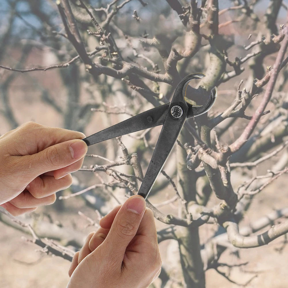 Bonsai Knob Cutter Round Edge Branch Pruning Pliers 210mm