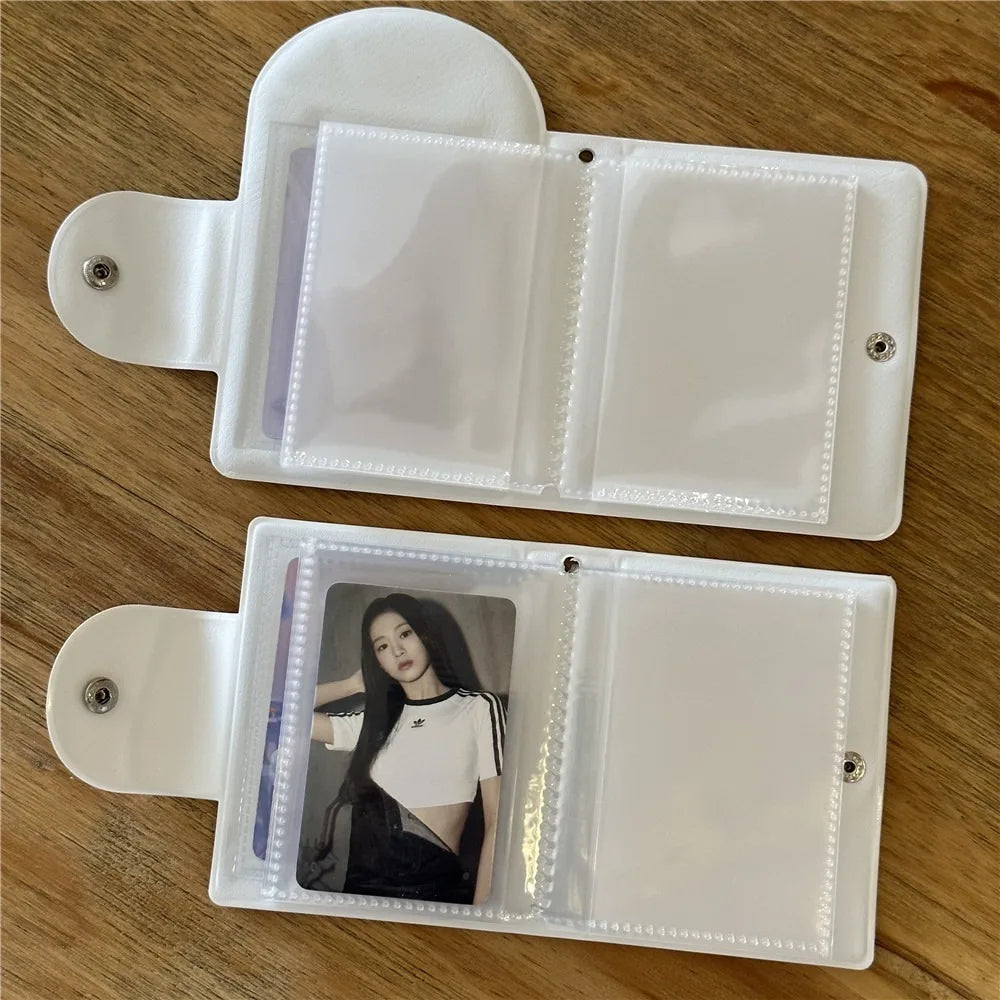 Japanese Mini Photocard Binder Album – 16 Pages, 3 Inch