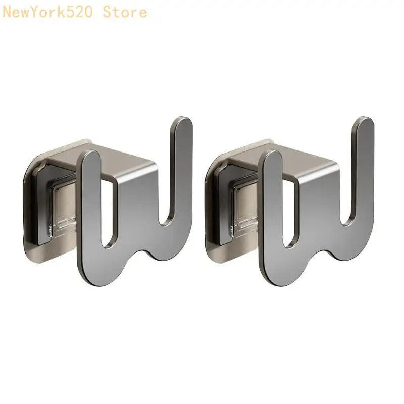 No-Drill Wall-Mounted Slipper Rack – Space Aluminum Hook