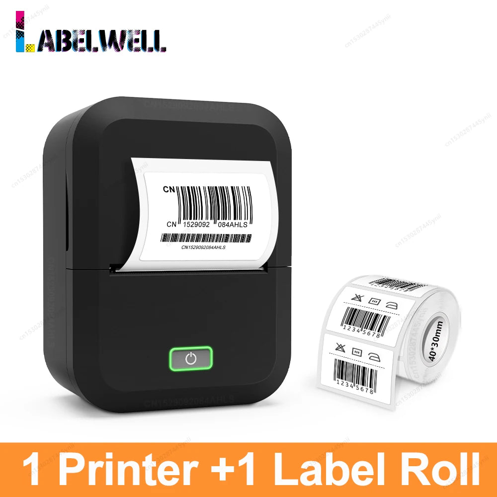Labelwell X2 Bluetooth Inkless Thermal Label Printer 203dpi