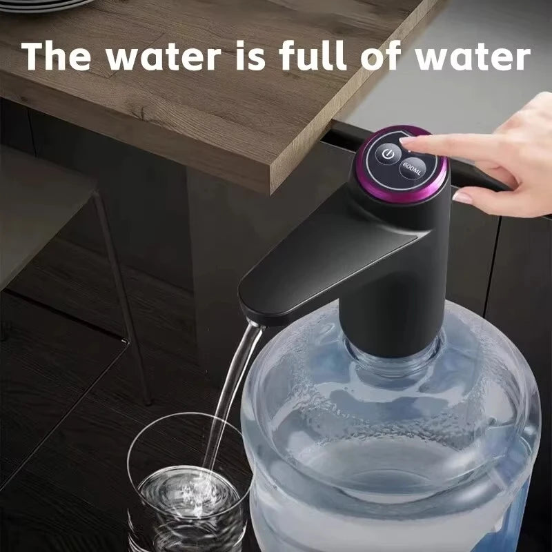 USB Rechargeable Electric Water Pump – Portable Barrel Dispenser
