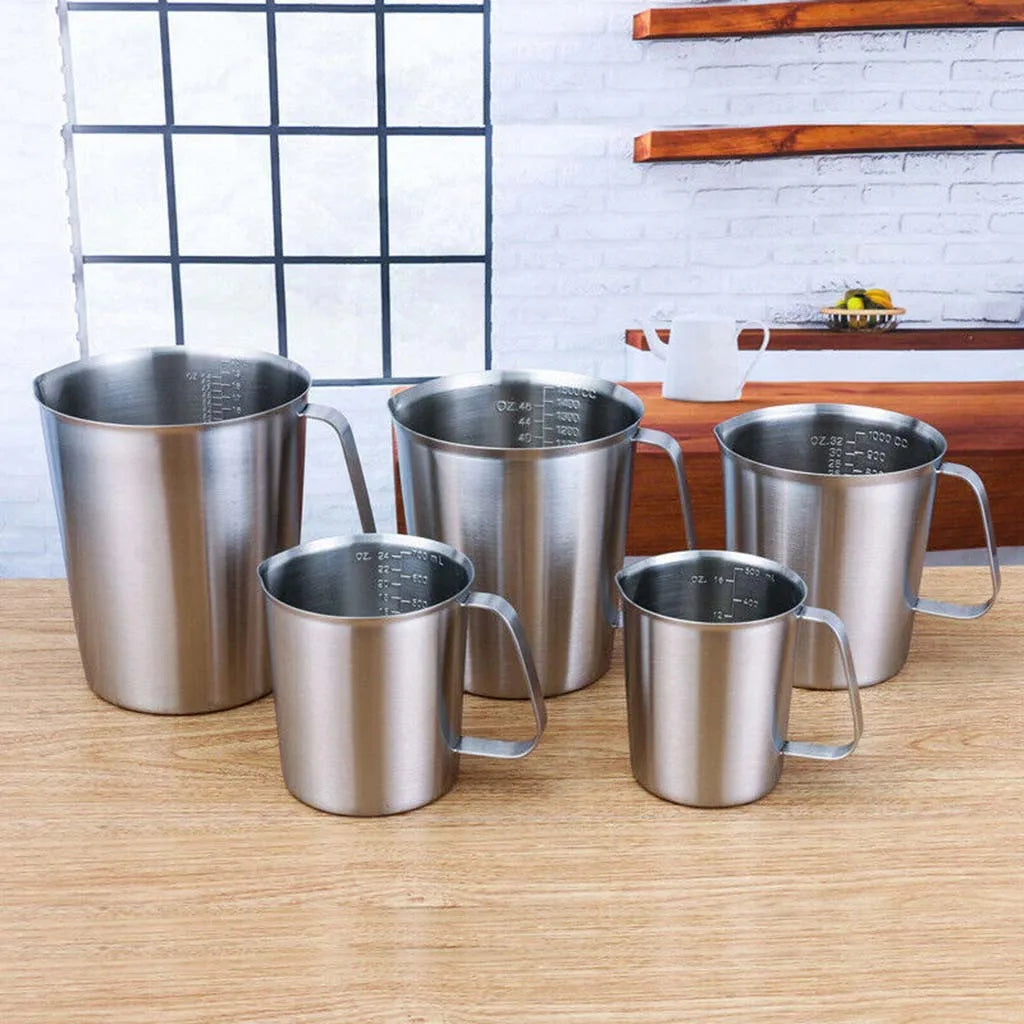 Stainless Steel Milk Frothing Pitcher – Latte Art Barista Jug