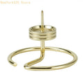 Artistic Metal Palo Santo & Incense Burner Holder – Gold