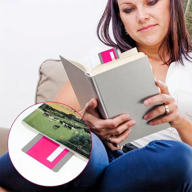 8-Pack Color Overlay Reading Strips & Line Tracker Bookmarks