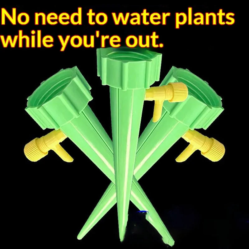 Adjustable Self-Watering Spikes | Auto Drip Irrigation Kit