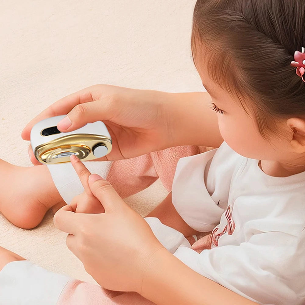 USB Electric Baby Nail Trimmer – Quiet Rechargeable Nail File
