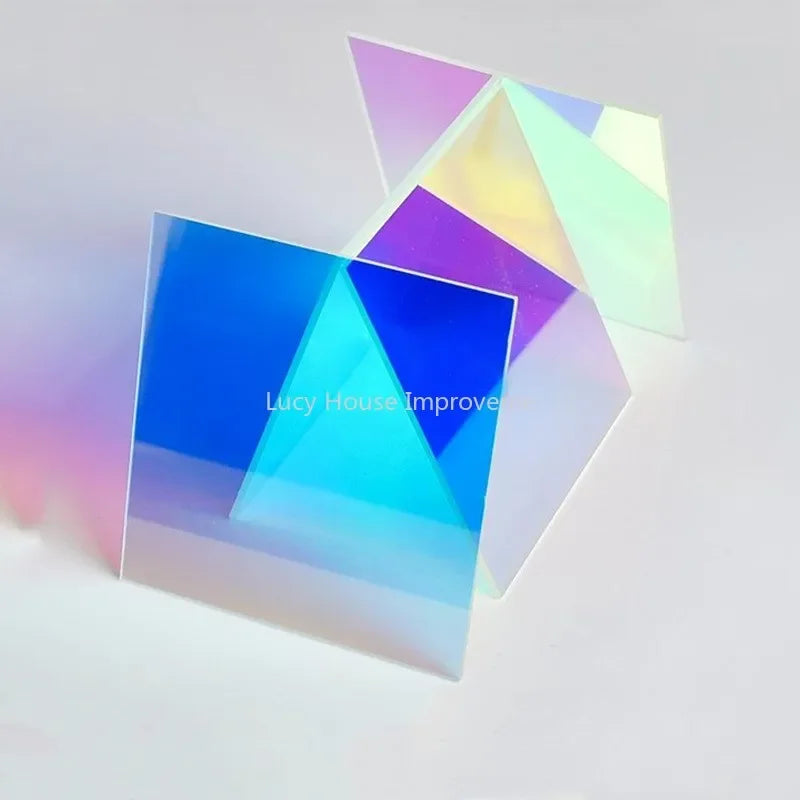 Iridescent Acrylic Sheet | Rainbow Plexiglass for Laser Cutting