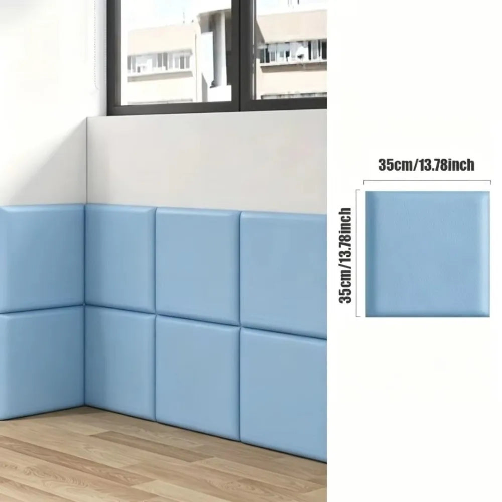 Self-Adhesive Soft Wall Panel Cushion Sticker | Headboard Decor