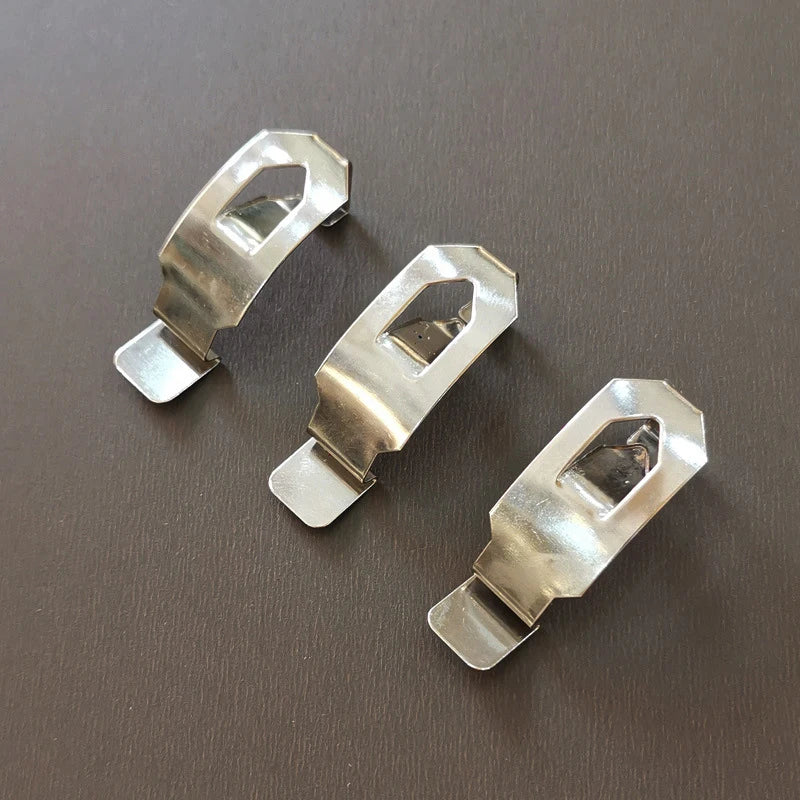 20-Pack Metal Spring Turn Clip Hangers for Frames & Mirrors