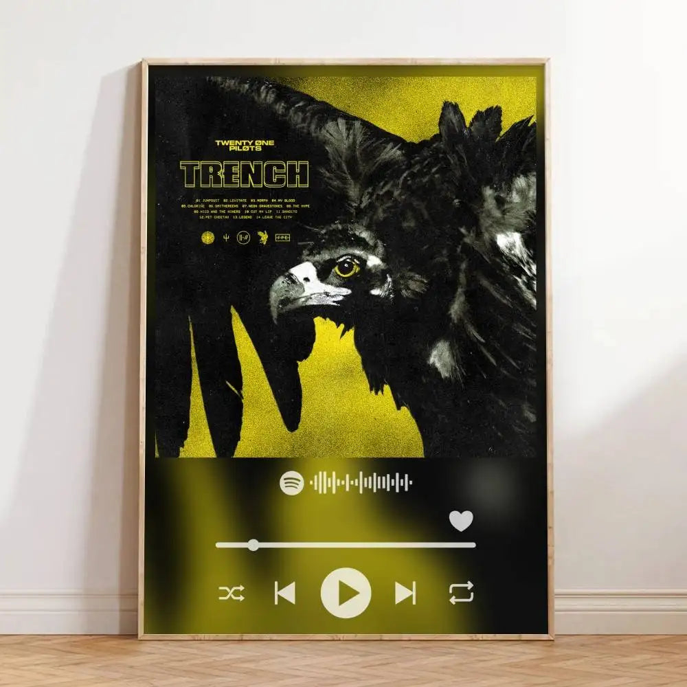 Twenty One Pilots Poster Wall Art Print – Modern Home Decor