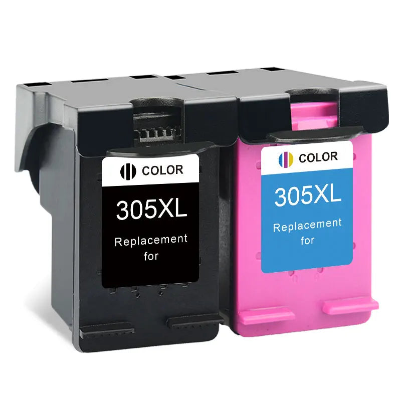 HP 305XL Compatible Ink Cartridge – Black & Tri-Color Replacement