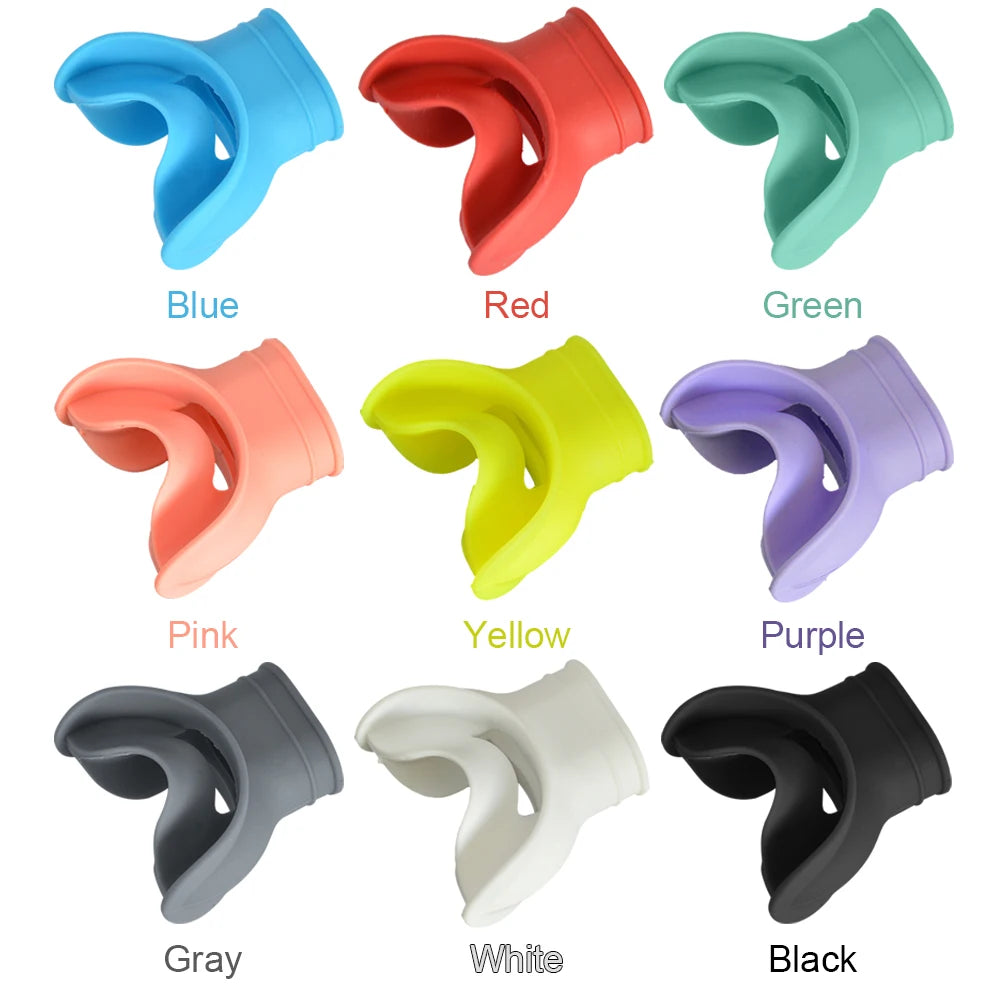 Silicone Scuba Diving Mouthpiece – Universal Snorkel Replacement